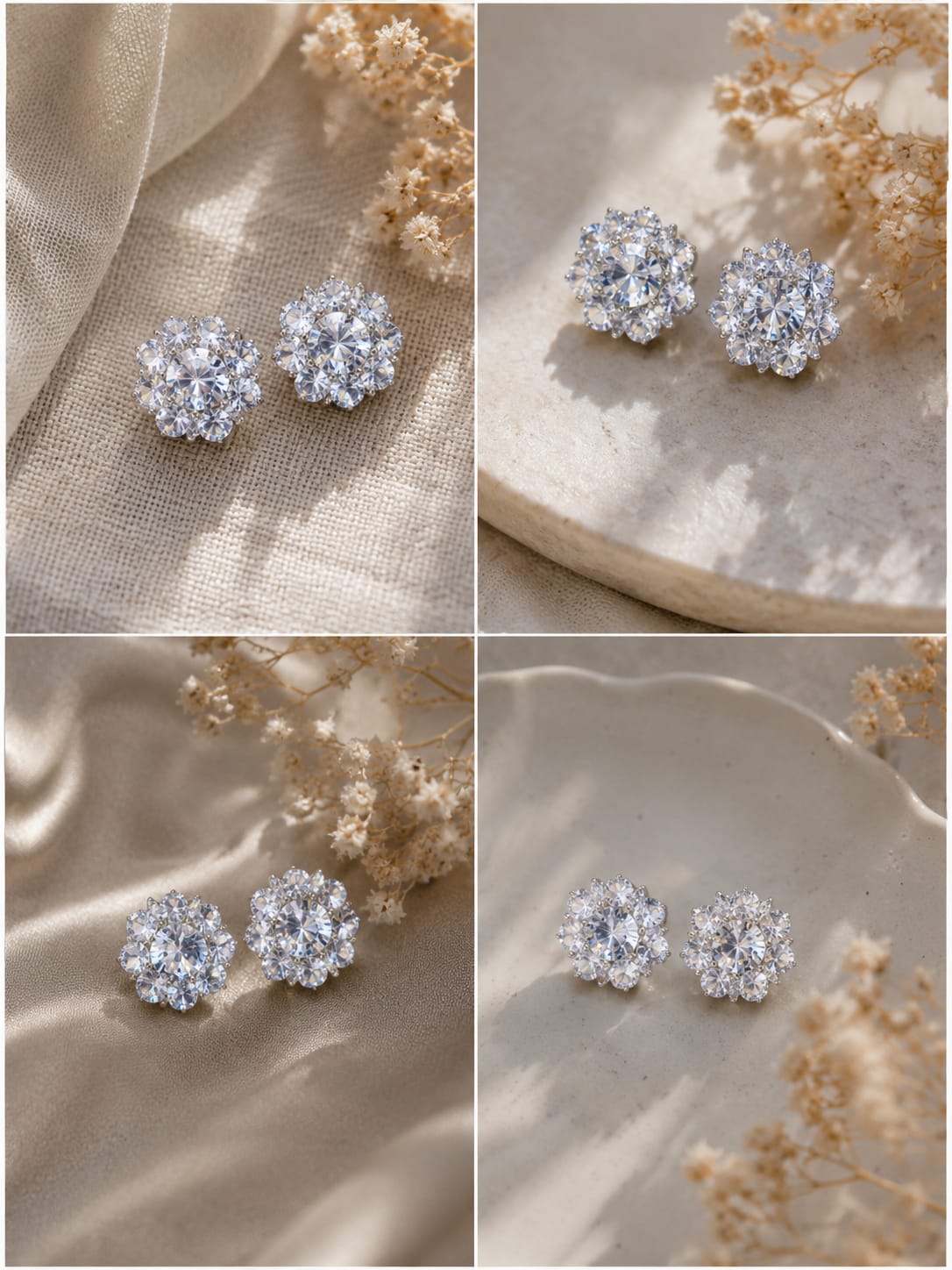 Royal Floral Studs