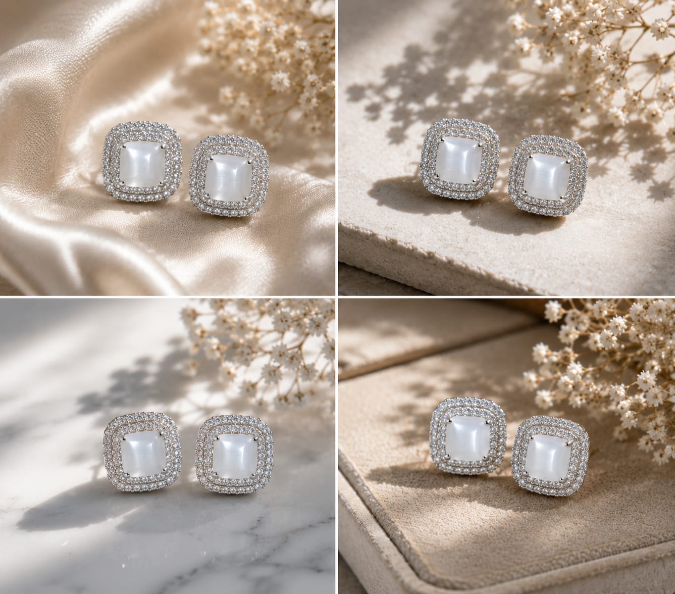 Royal Halo Studs