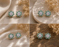Crimson Petal Studs