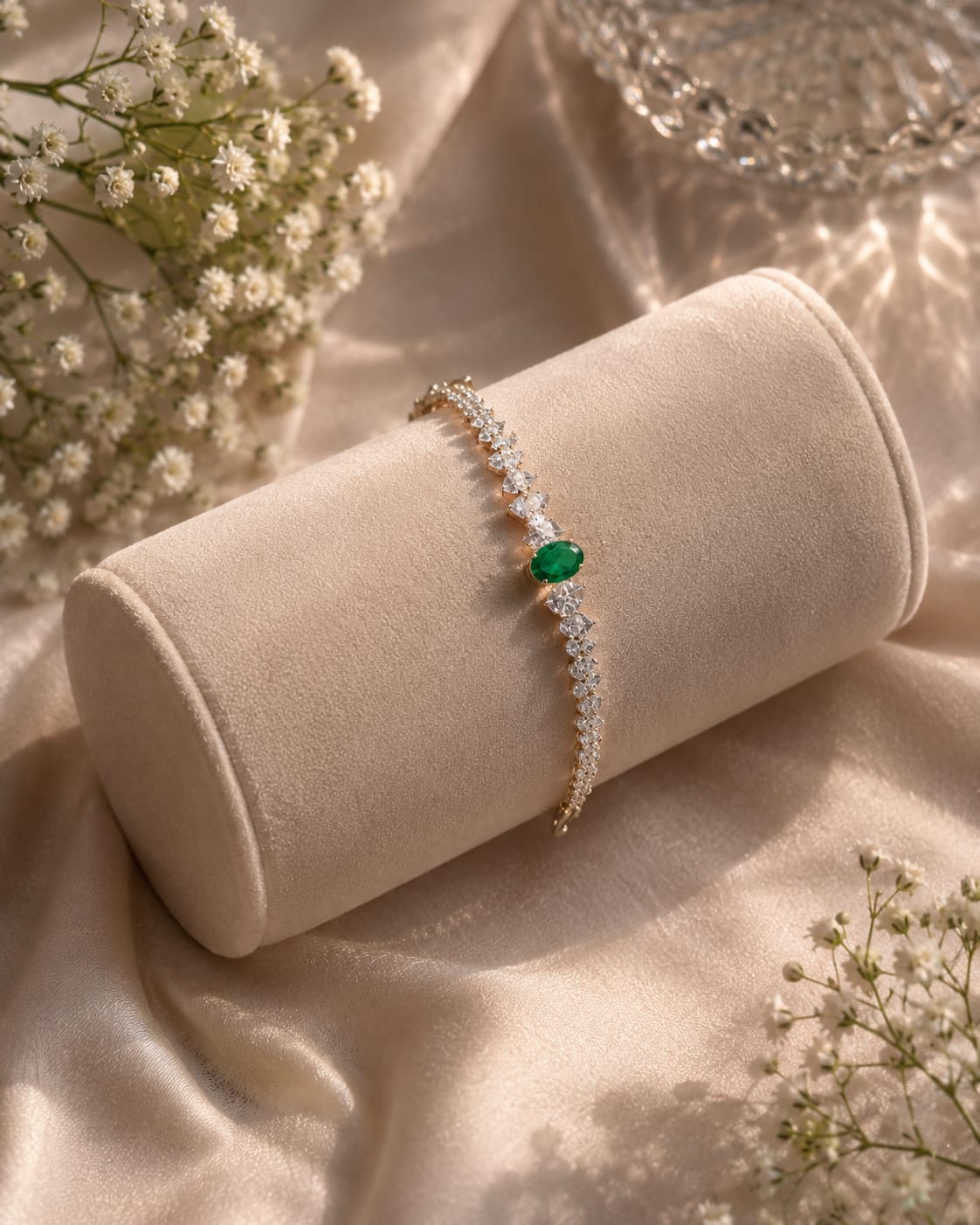 Celestial Emerald Bracelet